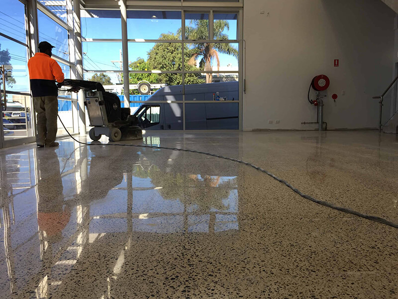Commercial Polished Concrete Floors